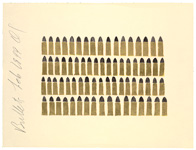 Bullets, By Artist Donald Sultan